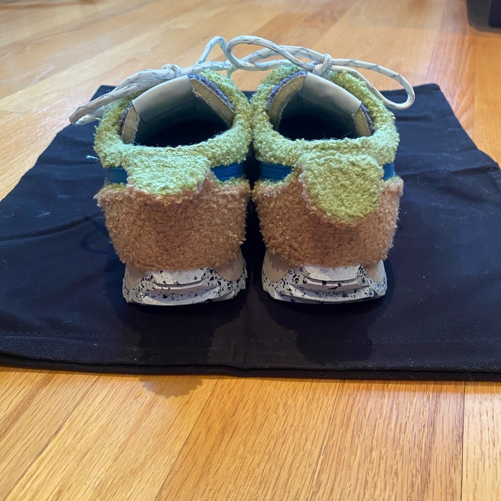 Rag & Bone Green Boucle Sneakers - Picture 4 of 9
